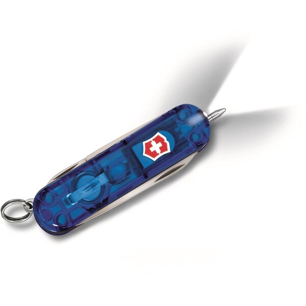 Swiss Army Brands 2024 Victorinox 57188 Signature Lite, Sapphire , Blister - VIC-0.6226.T2B1-X1