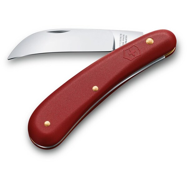 Swiss Army Brands 2024 Victorinox Pruning Knife, Small Blade Bulk Red Box - VIC-1.9201