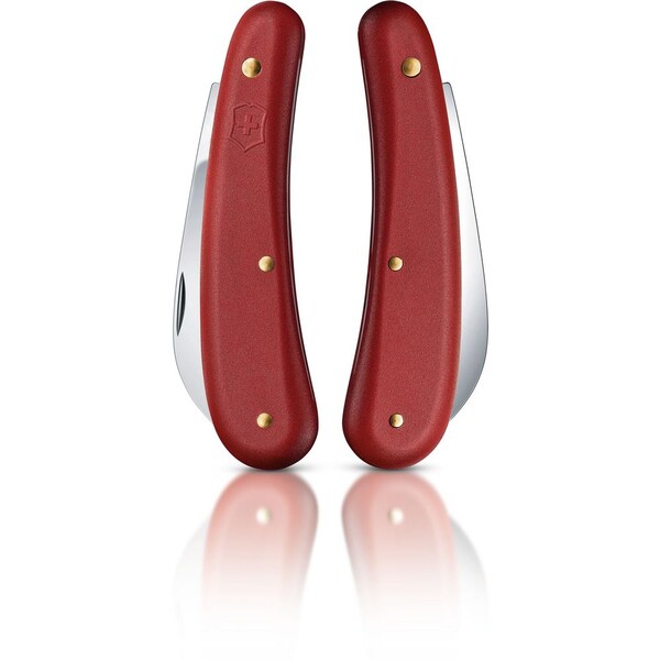 Swiss Army Brands 2024 Victorinox Pruning Knife, Small Blade Bulk Red Box - VIC-1.9201