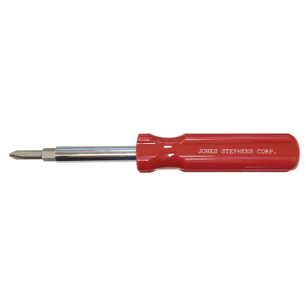 Jones Stephens 4 in 1 Screwdriver, Phillips and Slotted - S41001