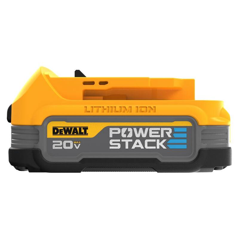 DEWALT ATOMIC 20V MAX Sierra de Cinta Compacta Inalámbrica sin Escobillas de 1-3/4 pulgadas y Kit de Inicio de Batería Compacta POWERSTACK de 20V - DCS377BWP034C