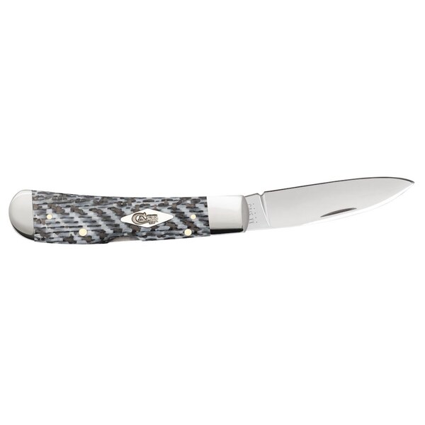 Case Cutlery 2023 Case Black And White Fiber Weave Tribal Lock Tb10112010L Ss - CAS-38928