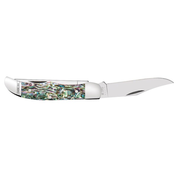Case Cutlery 2023 Case Smooth Abalone Pocket Hunter 82165 Ss Velvet Box - CAS-12021