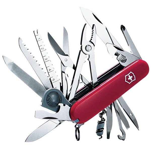 Swiss Army Brands 2023 Victorinox 53511 Swisschamp Sos Set Red 91Mm - VIC-1.8810-X1