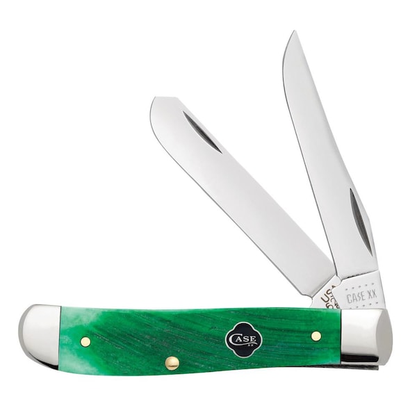 Case Cutlery 2023 Case Clover Bone Sawcut Jig Mini Trapper 6207 Ss - CAS-23213