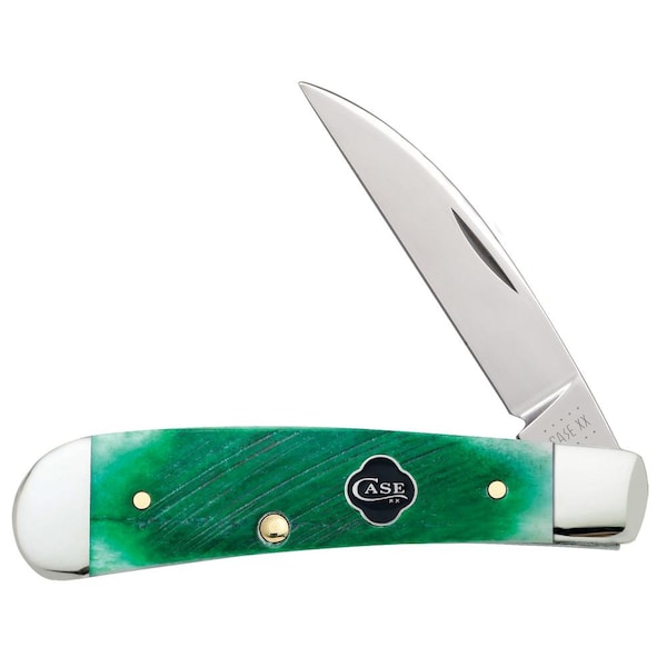 Case Cutlery 2023 Case Clover Bone Sawcut Jig Sway Back Tb6117 Ss - CAS-23212