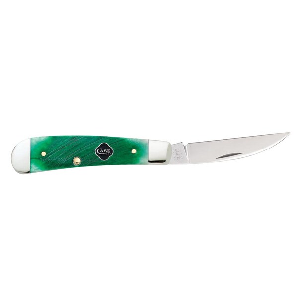 Case Cutlery 2023 Case Clover Bone Sawcut Jig Sway Back Tb6117 Ss - CAS-23212