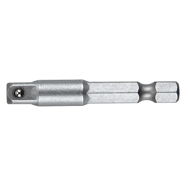 Irwin Skt Adptr, Steel, 1/4 in, 1/4 in - IWAF26214