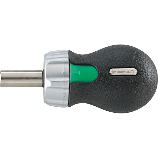 Stahlwille Tools 1/4 " Ratcheting screwdriver bit holder internal hex D 6, 3 (1/4 ") L.95 mm - 18120002