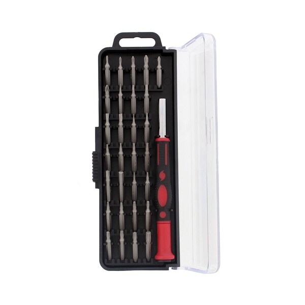 Boxer Tools Precision Screwdriver Bit Set, 30 Piece Set, 4mm for Cellphones, Laptops, Clocks, Glasses - 50030/ PK-30
