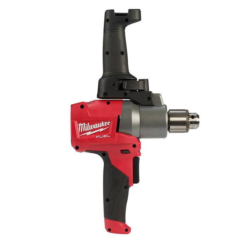 Milwaukee M18 FUEL 18V Lithium-Ion Brushless Cordless HACKZALL Kit de sierra reciproca W/ M18 FUEL 1/2 pulg. Mezclador de lodo - 2719-21-2810-20
