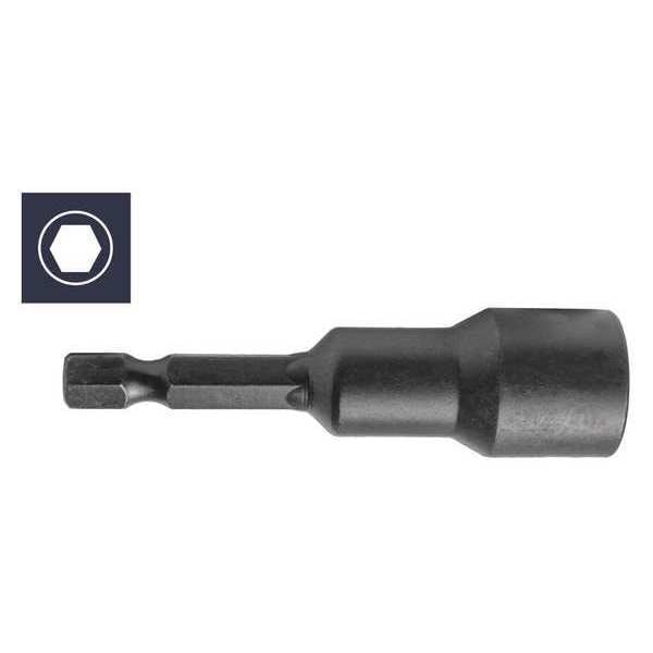 Century Drill & Tool High Impact Mag Nutsetter, 1/2x2-9/16 in. - 68882