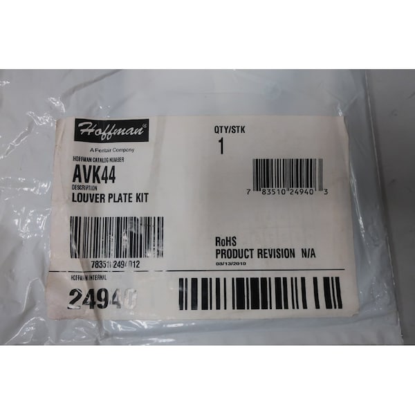 Hoffman HOFFMAN AVK44 LOUVER PLATE KIT 24940 AIR CONDITIONER PARTS AND ACCESSORY - AVK44