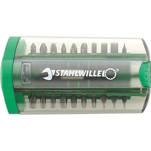 Stahlwille Tools 6, 3 mm (1/4") Bit box 21-pcs. - 96080110