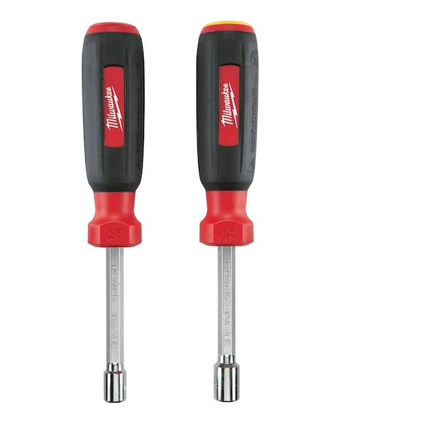 Milwaukee Tool 2PC SAE HollowCore Magnetic Nut Driver Set - 48-22-2502