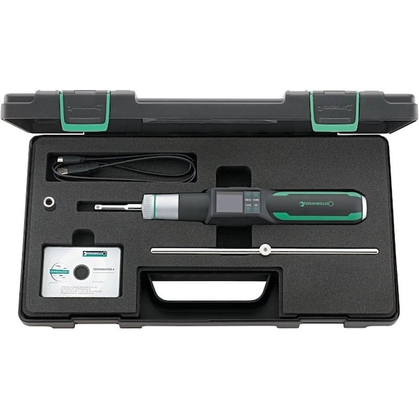 Stahlwille Tools Electromechanical torque screwdriver No.TORSIOTRONIC 6 60-600 cN·m Size of mount 1/4 " - 96510760