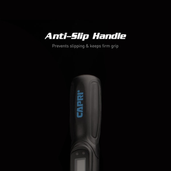 Capri Tools Digital Torque Screwdriver, Dual Direction, 0.88-17.7 in.-lb. - 26000-200
