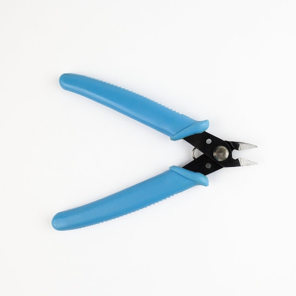 Excel Blades Sprue Cutter, Flush Cut Pliers, Precision Soft Wire Cutter, Blue 6pk - 55594