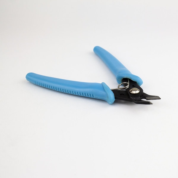 Excel Blades Sprue Cutter, Flush Cut Pliers, Precision Soft Wire Cutter, Blue 6pk - 55594