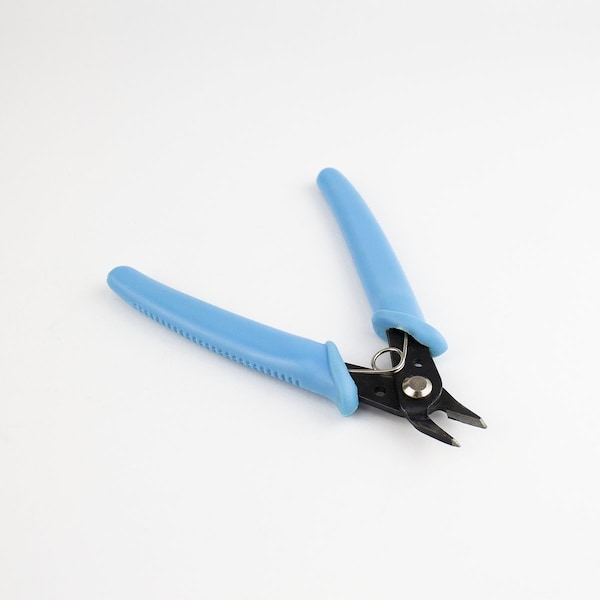 Excel Blades Sprue Cutter, Flush Cut Pliers, Precision Soft Wire Cutter, Blue 6pk - 55594