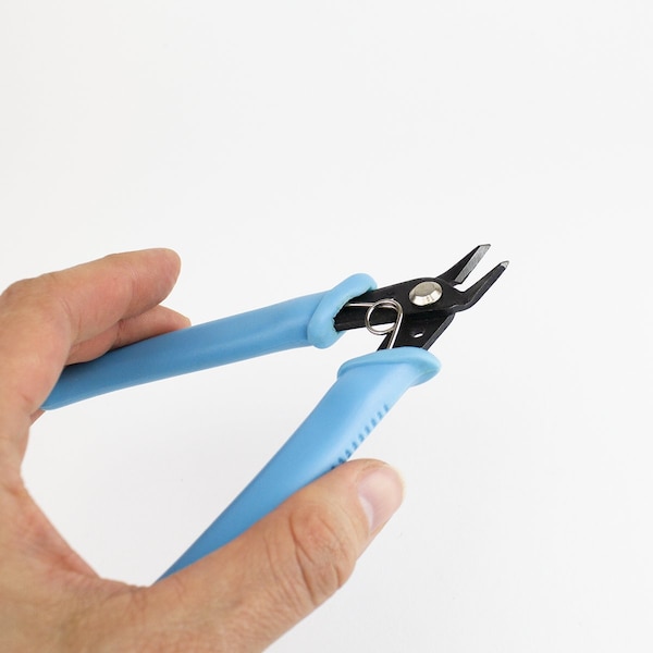 Excel Blades Sprue Cutter, Flush Cut Pliers, Precision Soft Wire Cutter, Blue 6pk - 55594
