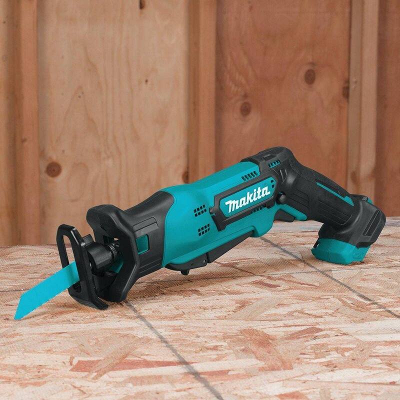 Sierra reciproca inalámbrica de iones de litio Makita 12V max CXT (Herramienta solamente) - RJ03Z