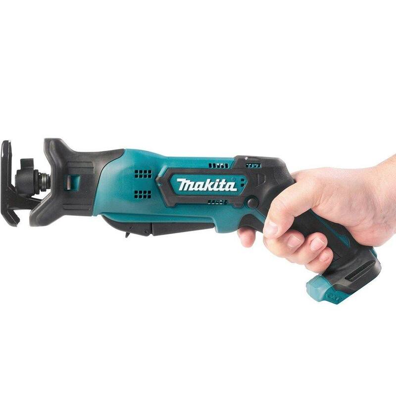 Sierra reciproca inalámbrica de iones de litio Makita 12V max CXT (Herramienta solamente) - RJ03Z