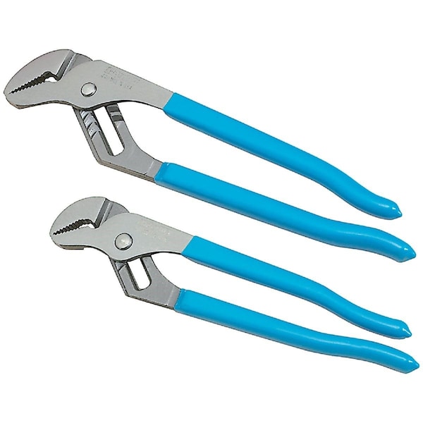 Channellock 9-1/2 In. and 12 In. Groove Joint Plier Set 2-Piece - TG-1D