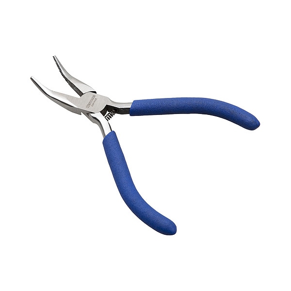 Westward 4 5/16 in Bent Long Nose Plier Dipped Handle - 30PA98