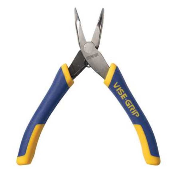 Irwin 5 in Vise-Grip Bent Long Nose Plier Ergonomic Handle - BN5