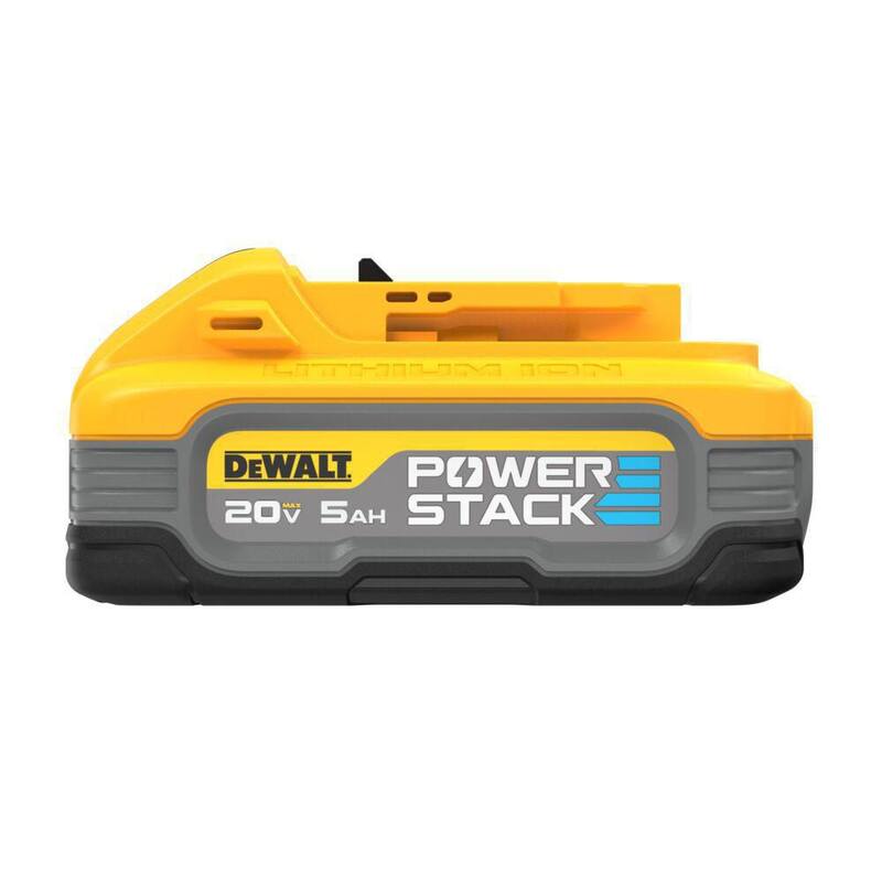 Sierra de calar sin escobillas inalámbrica DEWALT 20-Volt MAX XR de ion de litio con Powerstack 5.0 Ah y baterías de 1.7 Ah y cargador - DCS334BWP315-2C