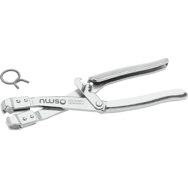 Nws Hose Clip Pliers with Cold rolled Steel Nickle Plated - 197-1-220