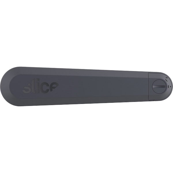 Slice Utility Knife, Auto-Retract, 9/10"Wx6-1/10"Lx1-2/5"H, GYGN - SLI10554
