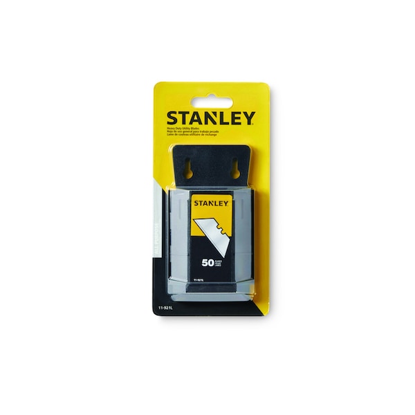 Stanley Steel Heavy Duty Blade Dispenser with Blades 2-7/16 in. L 50 pc - 11-921L