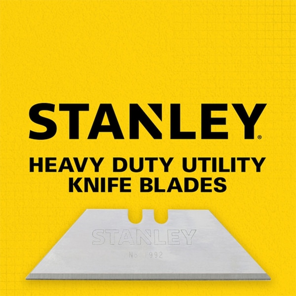 Stanley Steel Heavy Duty Blade Dispenser with Blades 2-7/16 in. L 50 pc - 11-921L