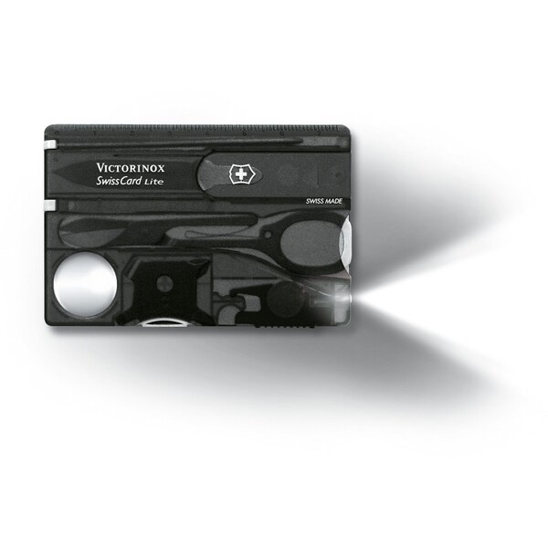 Swiss Army Brands 2024 Victorinox 53333 Swisscard Lite Onyx 81Mm - VIC-0.7333.T3-X3