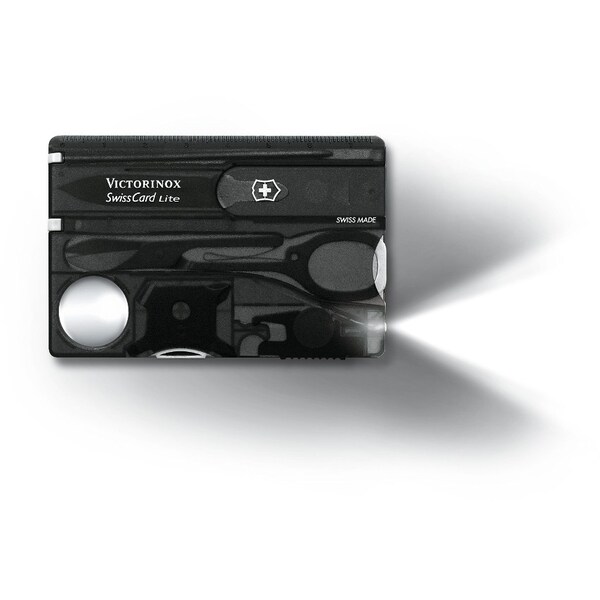 Swiss Army Brands 2024 Victorinox 53333 Swisscard Lite Onyx 81Mm - VIC-0.7333.T3-X3