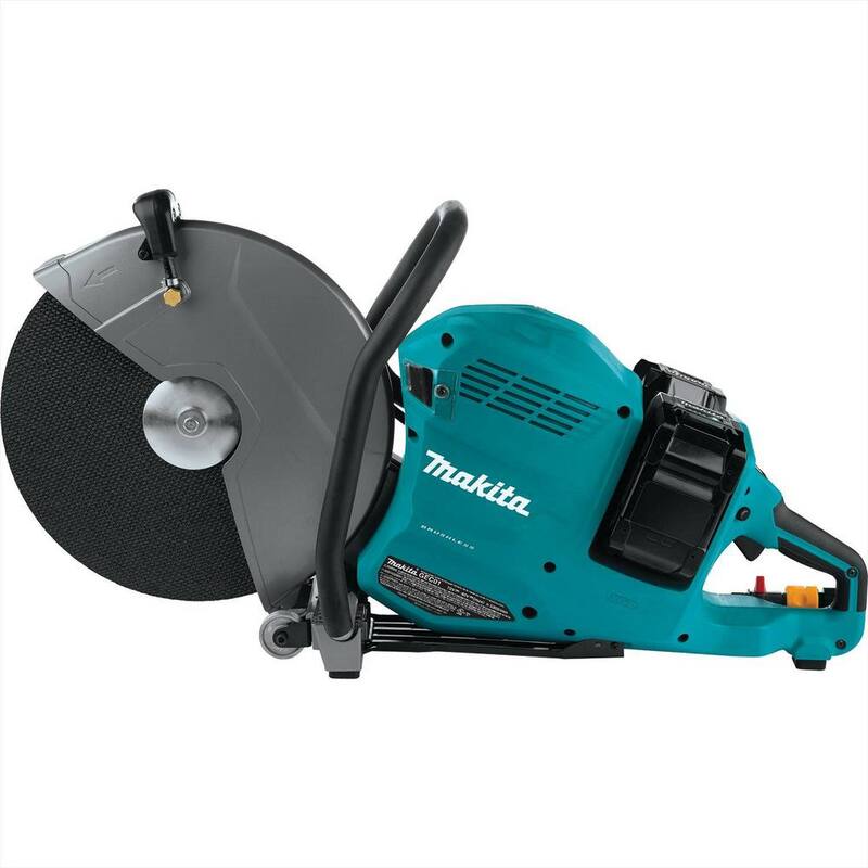 Makita 80V max (40V max X2) XGT Cortadora de energía inalámbrica sin escobillas de 14 pulgadas Kit (8.0Ah) - GEC01PL