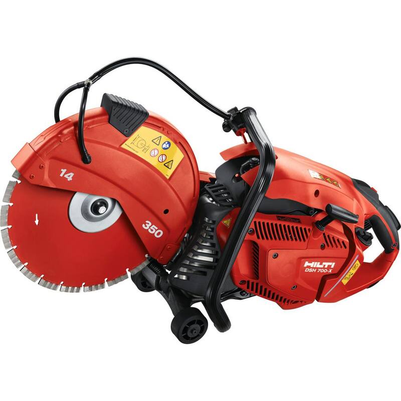 Hilti DSH 700X 70CC 14 pulgadas Sierra de concreto portátil de gas con hoja de diamante Equidist SPX - 3538194