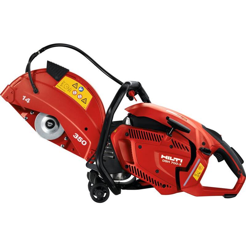 Hilti DSH 700X 70CC 14 pulgadas Sierra de concreto portátil de gas con hoja de diamante Equidist SPX - 3538194