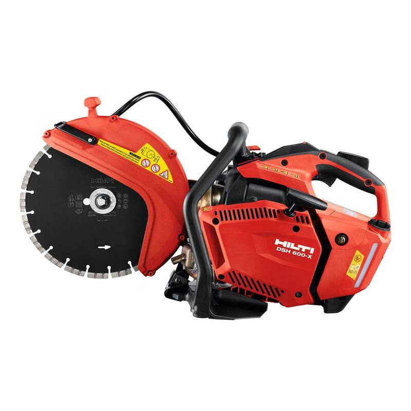 Hilti DSH 600-X 12 pulgadas. Cortadora de concreto a gas portátil con hoja de diamante SP - 3800356