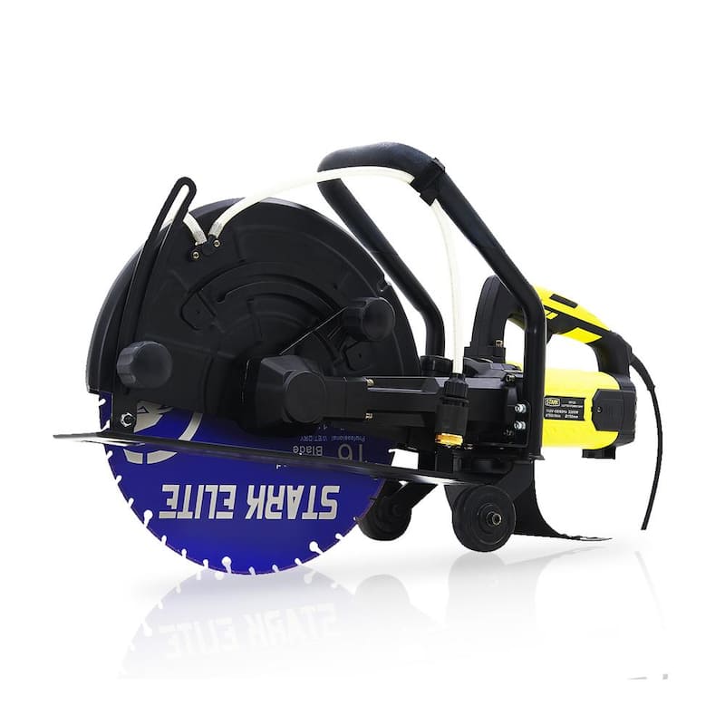 STARK USA Sierra Circular de Corte de Concreto de 16 pulgadas y 3200 Watts con Accesorio de Línea de Agua (Sin Hoja) - 50120-H2