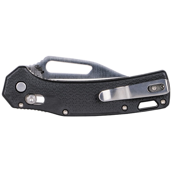 Klein Tools KTO Resurgence Knife, Clip Point Blade, Black Handle - OGK002BKT
