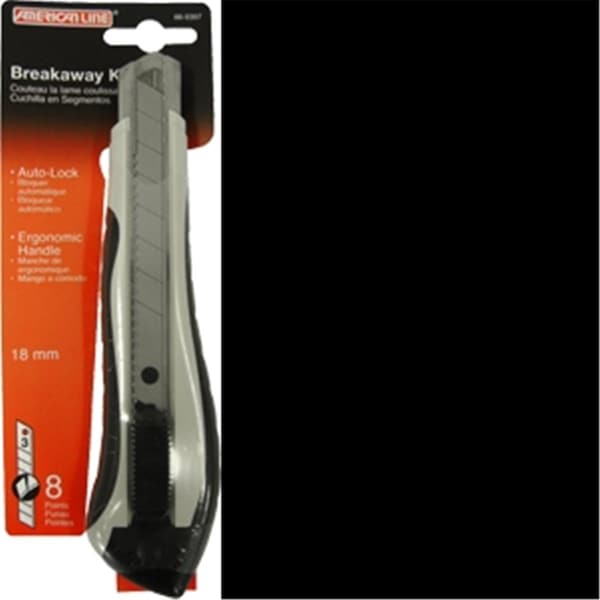American Safety Razor American Safety Razor 66-0397 8 Points Ergo Snap Off Knife With 3 Blades - 182882