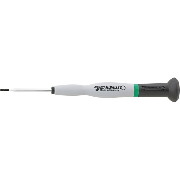 Stahlwille Tools Screwdriver for slotted screws 0, 25 mm x 1, 2 mm blade length 40 mm - 47513003