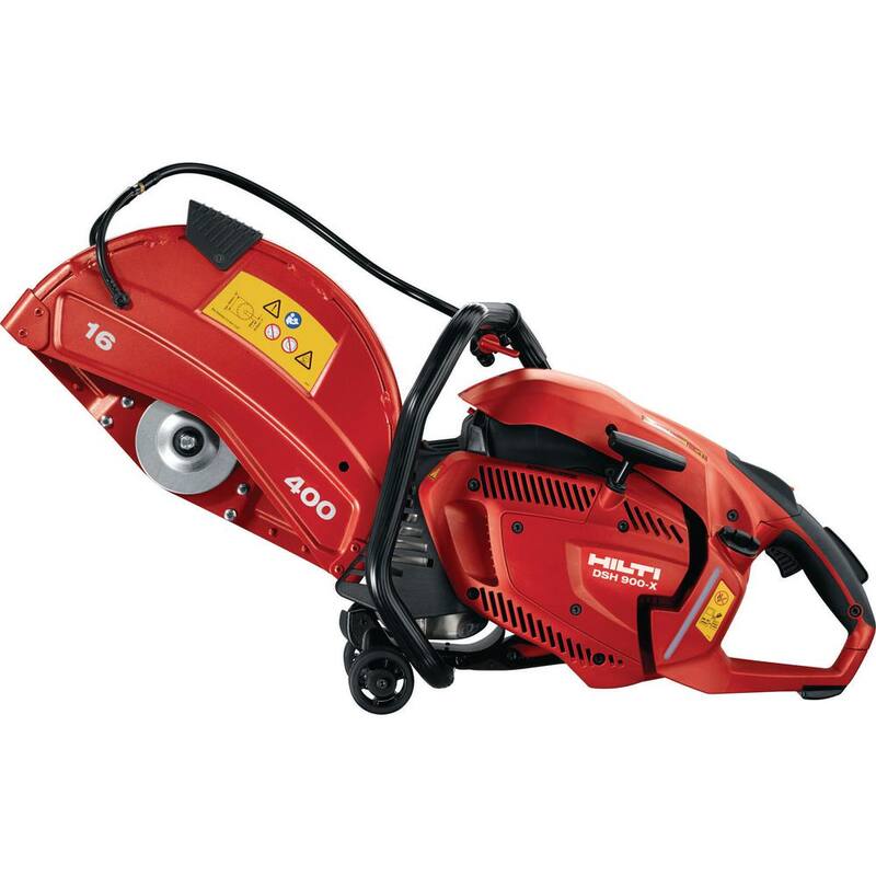 Hilti DSH 900-X 16 pulgadas Sierra de gasolina para concreto de mano con disco de diamante SP - 3800358
