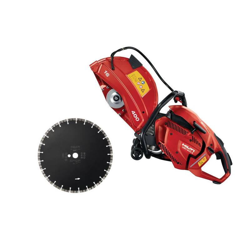 Hilti DSH 900-X 16 pulgadas Sierra de gasolina para concreto de mano con disco de diamante SP - 3800358