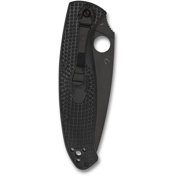 Spyderco 2023 Spyderco Reveal 8 Resilience, Lightweight Black, Black Blade Combo - SPY-C142PSBBK
