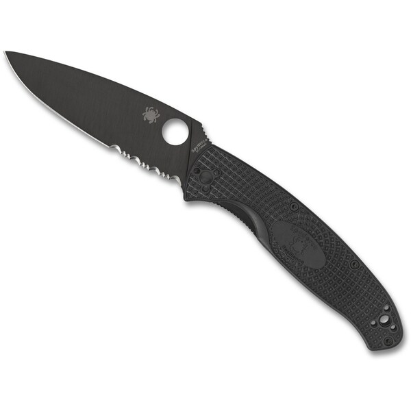 Spyderco 2023 Spyderco Reveal 8 Resilience, Lightweight Black, Black Blade Combo - SPY-C142PSBBK