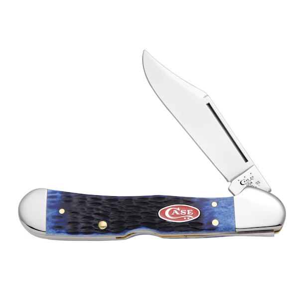 Case Cutlery 2023 Case Navy Blue Bone Rogers Jig Copperlock 61549L Ss - CAS-07064